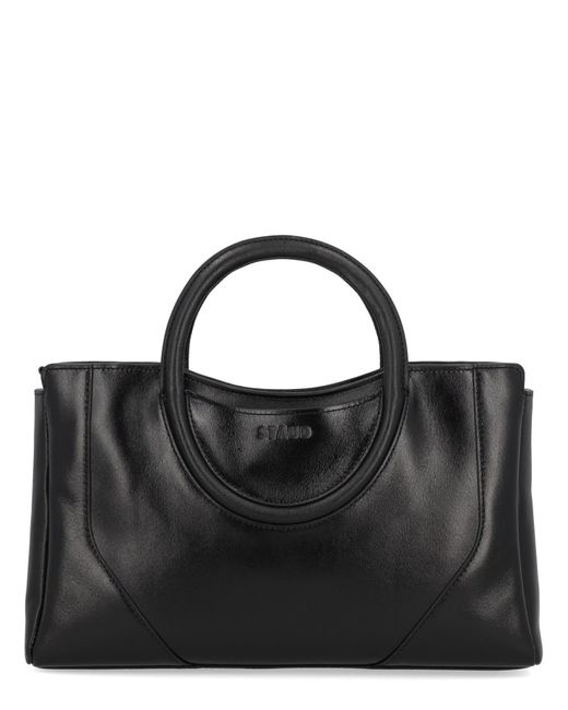 Staud Black Maude Mini Satchel Bag