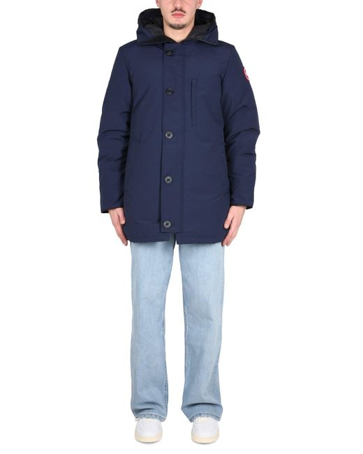 Canada Goose Blue Parka Chateau for men