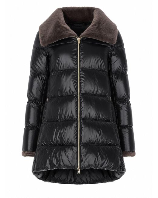 Herno Black Piumino "A-Shape"
