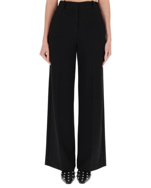 Theory Black Wide Pants
