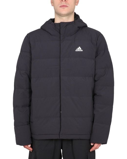 Adidas Originals Blue Helionic Down Jacket for men