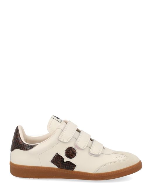 Isabel Marant White Sneaker "Beth" Con Logo