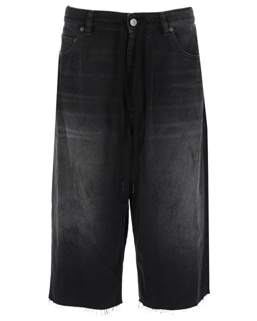 MM6 by Maison Margiela Black Shorts for men