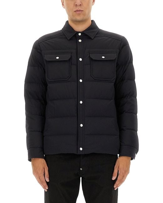 Moorer Black "Veton" Jacket for men