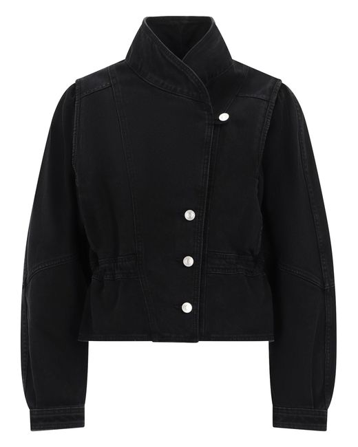 Isabel Marant Black Dolie Denim Jacket