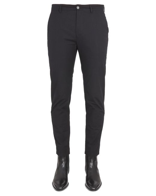 Pantalone Con Patch Logo di Department 5 in Blue da Uomo
