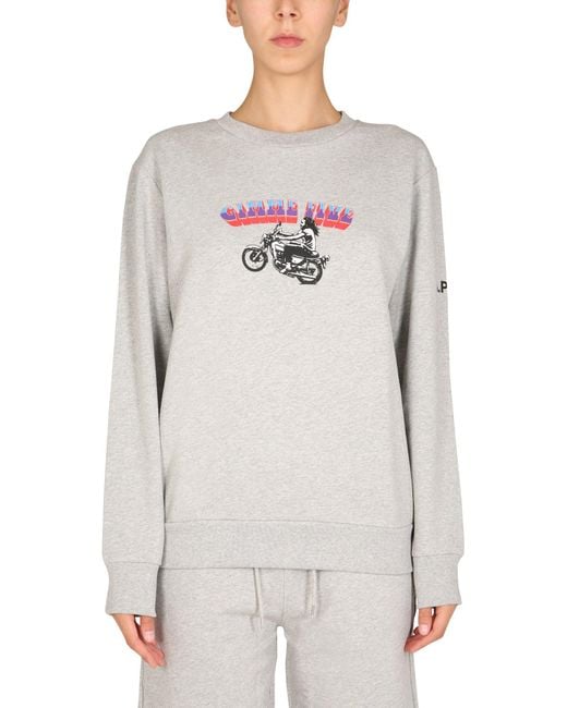 A.P.C. Gray Mika Sweatshirt