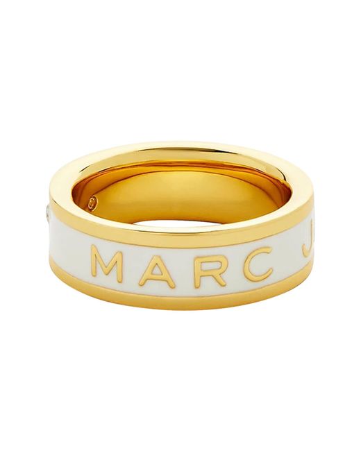 Marc Jacobs Yellow Enameled Ring