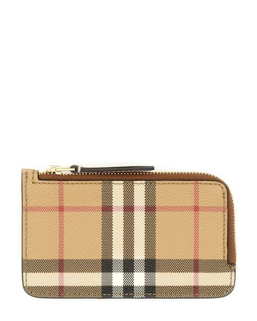 Burberry Natural Check Wallet