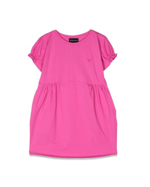 Emporio Armani Pink Short Sleeved Dress
