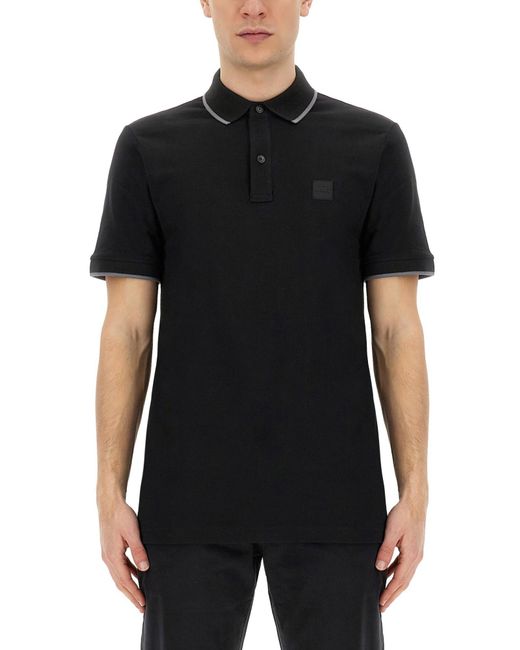 Polo "Passertip" di Boss in Black da Uomo