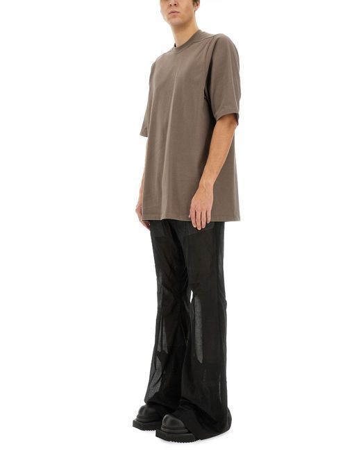 Pantalone Bootcut di Rick Owens in Black da Uomo