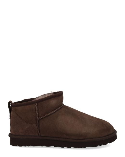 Ugg Brown Stivali Classic Ultra Mini for men