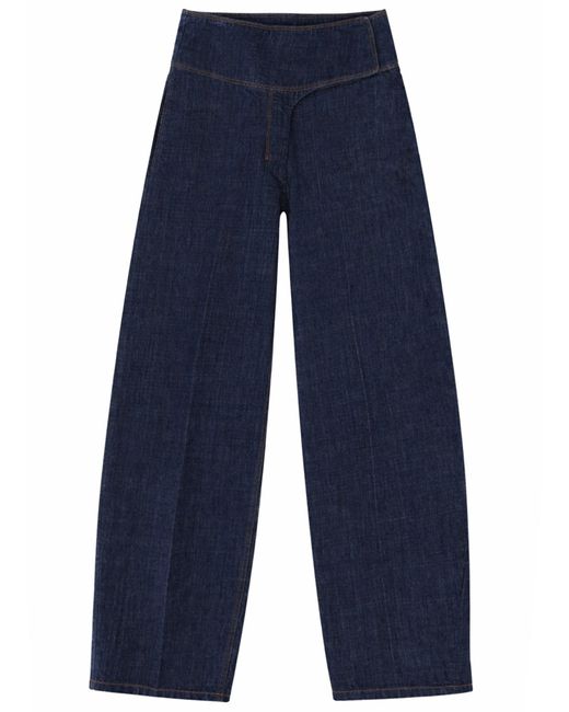 AMI Blue Belted Jeans