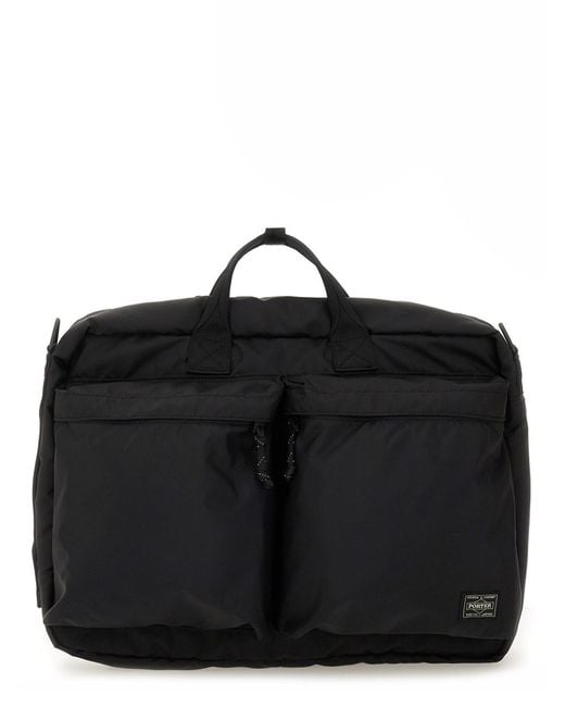 Porter-Yoshida and Co Black Briefcase "Force 3Way" for men