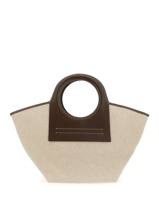 Borsa "Cala" Small di Hereu in Brown