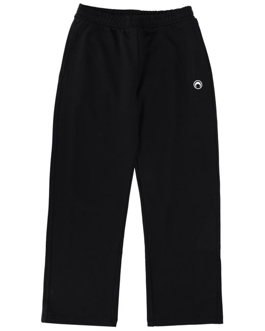 MARINE SERRE Blue Jogger Pants With Logo for men