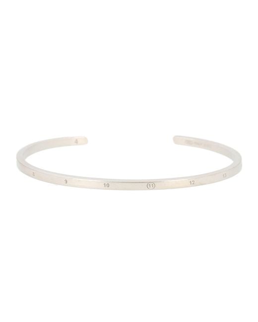 Maison Margiela White Bracciale "Numeric"