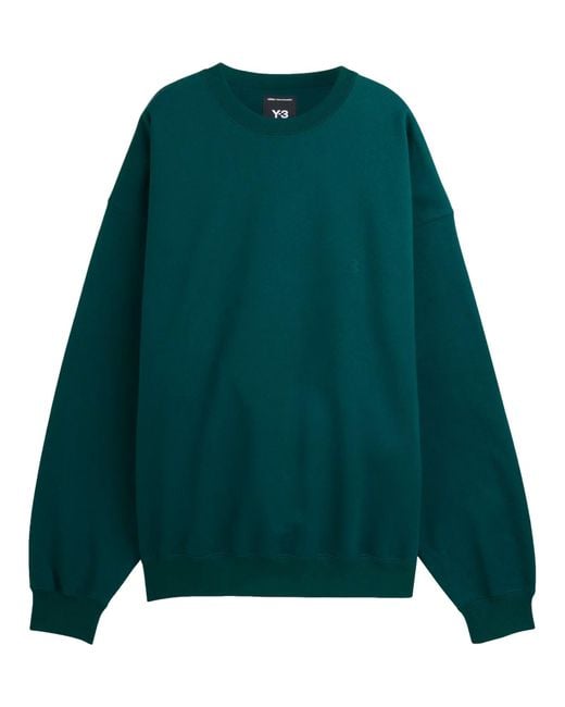 Y-3 Green Sweatshirt With Logo