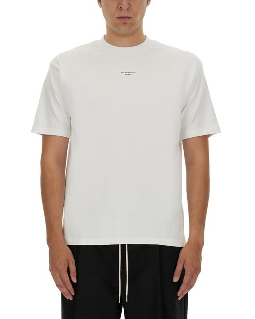 Drole de Monsieur White "Slogan" T-Shirt for men