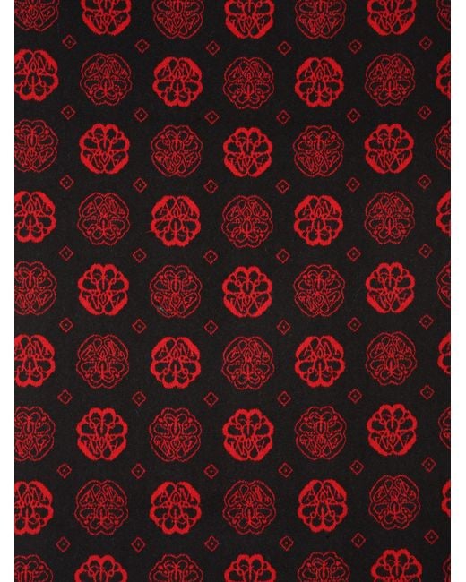 Sciarpa di McQueen in Red da Uomo