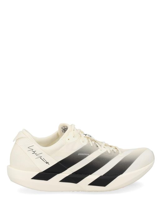 Y-3 White Synthetic Sneakers