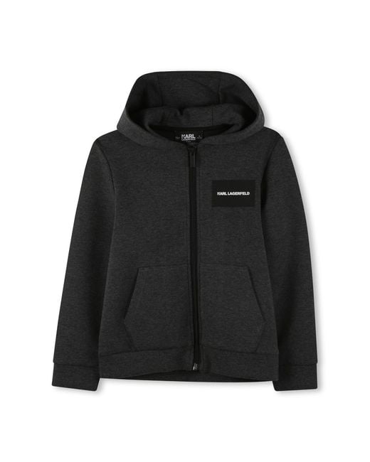 Karl Lagerfeld Black Sweatshirt With Logo