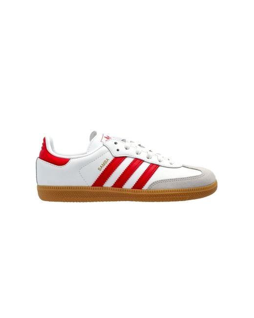 Adidas Originals Red Sneaker "Samba"