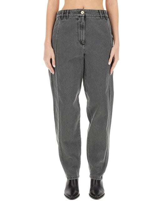 Patou Gray Regular Fit Cargo Pants