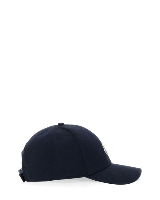 Cappello Da Baseball Con Logo di Moncler in Blue da Uomo