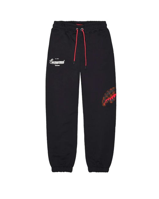 Sprayground Blue Pants "Takeover The Throne"