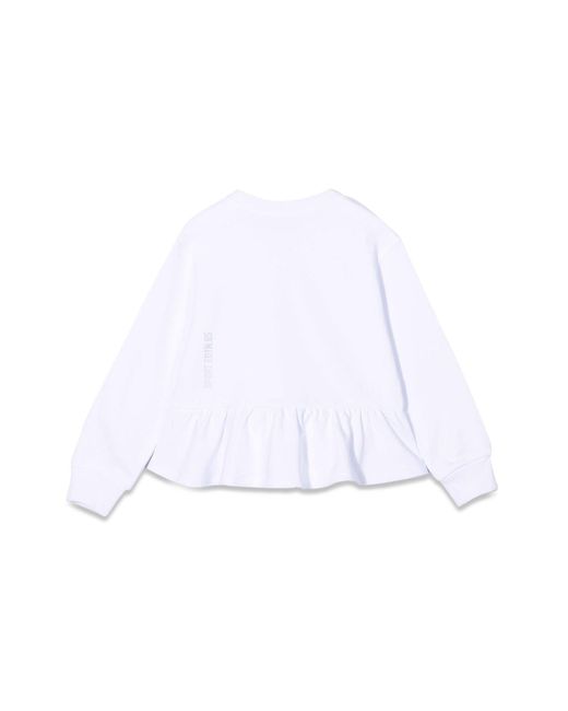 Spaccata di DSquared² in White