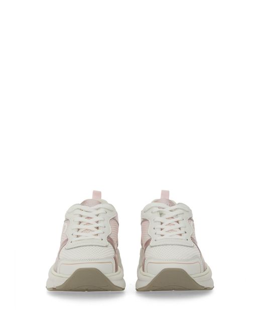 Sneaker Trainer di Stuart Weitzman in White