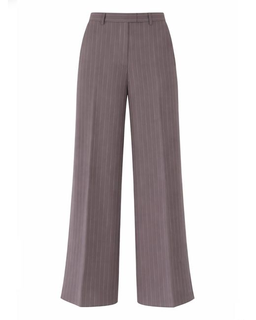 Dries Van Noten Gray Straight Pants