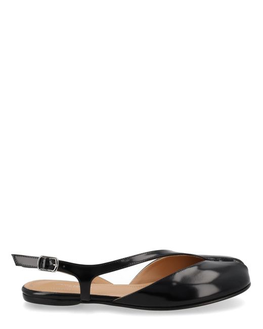Maison Margiela White Tabi 85Mm Slingback Sandals