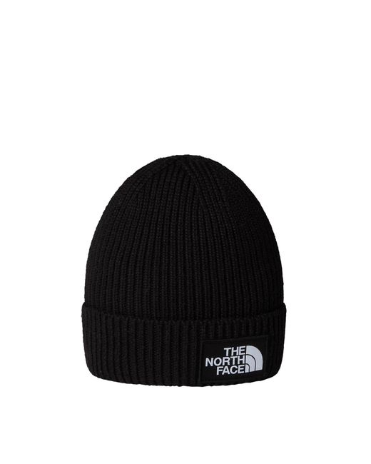 The North Face Black Beanie With Logo