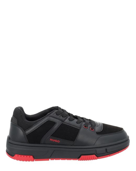 HUGO Black "Yarrow" Sneaker for men