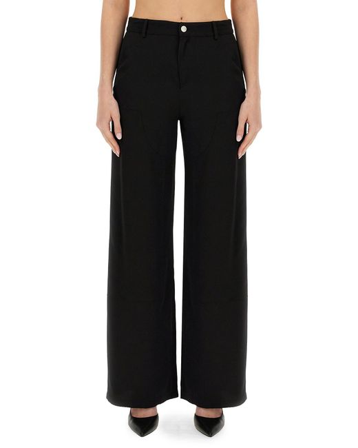 Moschino Black Palazzo Pants