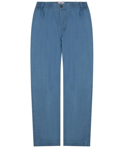 Mc2 Saint Barth Blue Pants Calais for men