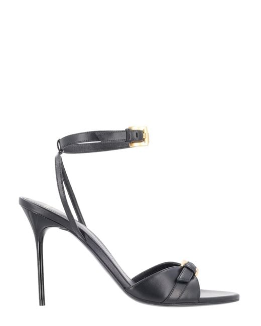 Balmain White Sandalo "Anthem"