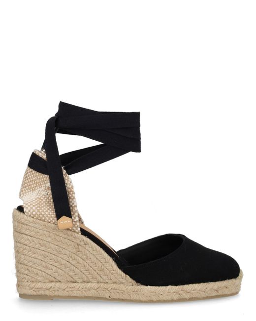 Castaner Black Espadrille "Cute"
