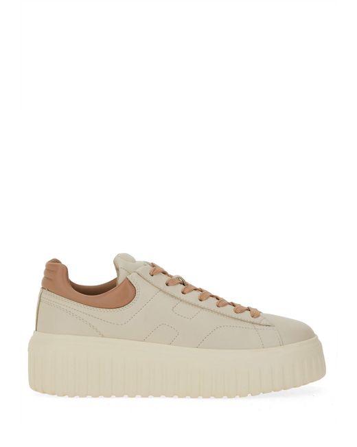 Hogan Multicolor H-Stripes Low-Top Sneakers