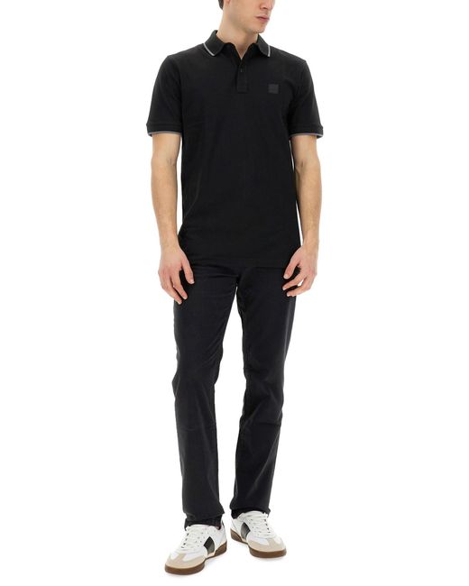 Polo "Passertip" di Boss in Black da Uomo
