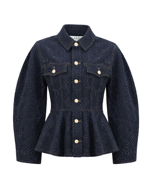Ganni Women's Blue 
