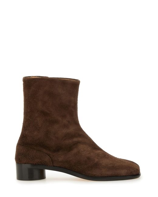 Maison Margiela Brown Tabi Boot for men