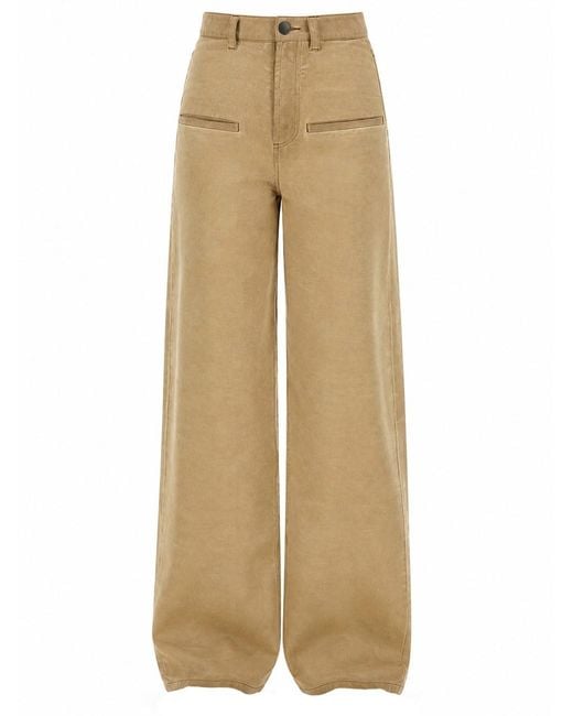 Uma Wang Natural Jeans "Wde-Leg"