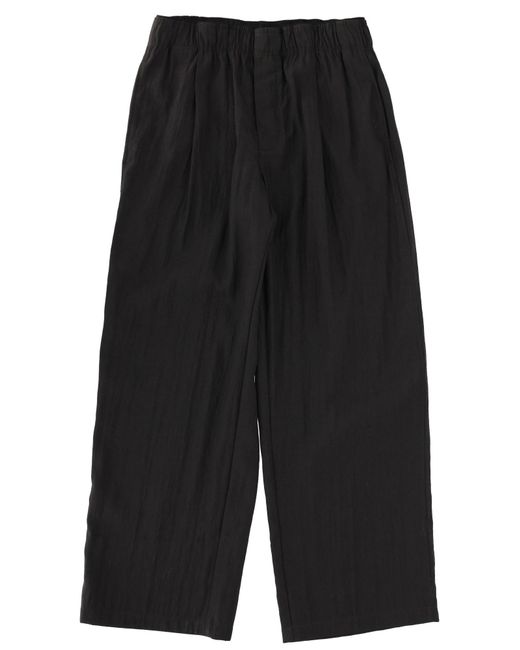 Our Legacy Black Leisure Fit Relaxed Trousers for men