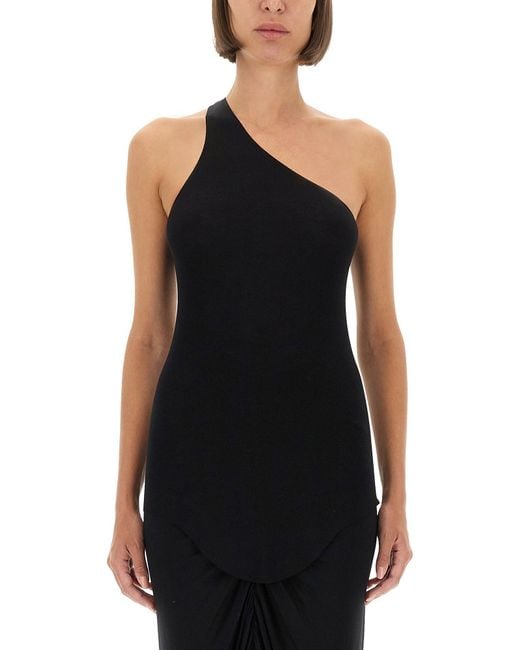 Rick Owens Black One-Piece Top