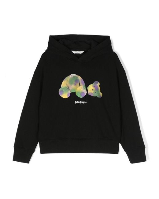 Palm Angels Black "Bear" Sweatshirt