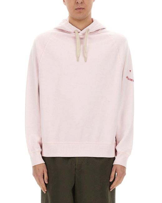 Paul Smith Pink Happy" Sweatshirt for men